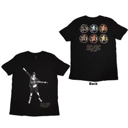 AC/DC Unisex T-Shirt: Emblems BLACK