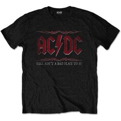 AC/DC Unisex T-Shirt: Hell Ain't A Bad Place BLACK