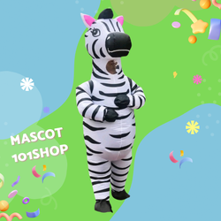 ชุดม้าลายเป่าลม ใส่ทั้งตัว ไซส์ผู้ใหญ่