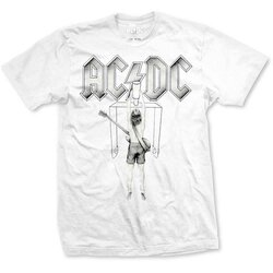 AC/DC Unisex T-Shirt: Switch WHITE