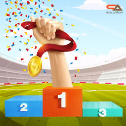 เช่าแท่นยืนรับรางวัล 1-2-3 ขนาด (W)210 x (H)15-50 cm. พร้อมบริการรับ-ส่ง กทม.และปริมณฑล