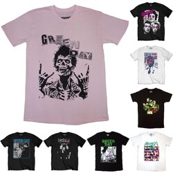 [PREORDER] เสื้อวงดนตรี GREEN DAY T-SHIRT ลิขสิทธิ์แท้ UK รวมลายสุดฮิต