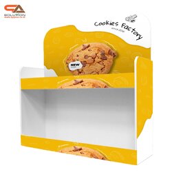 ชั้นวางสินค้าตั้งโต๊ะ TB18 แบบ 2 ชั้น ขนาด (W)40 x (D)12 x (H)40 cm.วัสดุพลาสวูดหนา 5 มม.