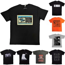 [PREORDER] เสื้อวง RADIOHEAD T-SHIRT ลิขสิทธิ์แท้ UK รวมลายสุดฮิต