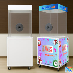 เกมส์ตู้ลม ตู้ลมจับรางวัล (W)76 x (L)76 X (H)200 cm.