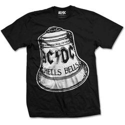 AC/DC Unisex T-Shirt: Hells Bells BLACK