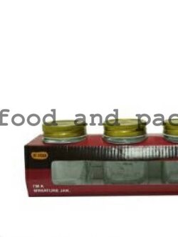 BR-150 - ขวดโหลฝาเกลียวดีบุก สูญญากาศ (4ชิ้น/แพ็ค)