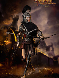 TBLeague PL2022-189B 1/6 Spartan Army Commander Black