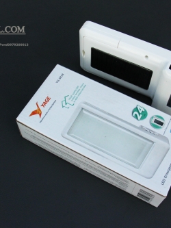 ไฟสปอร์ตไลท์ฉุกเฉินพลังงานแสงอาทิตย์ขนาดพกพา YAGE รุ่น YG - 5818 แสงไฟ LED ขาว นวลตา