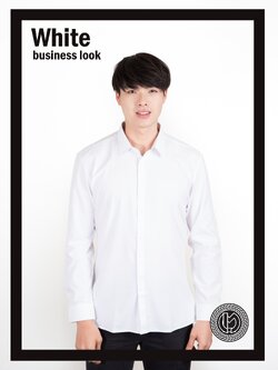 เสื้อเชิ้ตสีขาว White Shirt (Standard Collar)