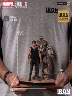 Iron Studios Deluxe Art Scale 1/10 Tony Stark & Mark I (Exclusive)