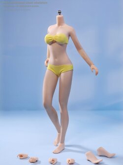 TBLeague PHMB2022-S48A 1/6 Pale Medium Breasts Body