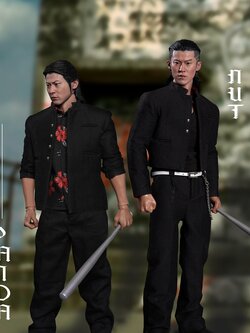 777TOYS FT004 1/6 Hot Blood College Nut & Panda Complete Set