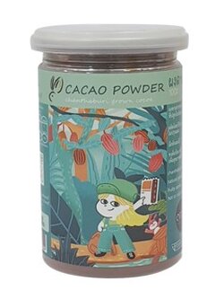 ผงคาเคาแท้ 100% ไม่มีแป้ง ไม่มีน้ำตาล ทำจากเมล็ดโกโก้จันทบุรี cacao powder