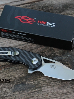 มีดพับ Ganzo Firebird รุ่น FH61-CF / D2 still ของแท้ 100%