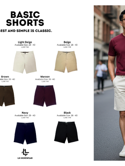 กางเกงขาสั้น LM Basic Shorts