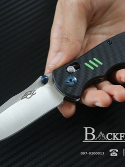 มีดพับ Ganzo รุ่น F7501-BK สีดำ ด้ามสีดำ ของแท้ 100%