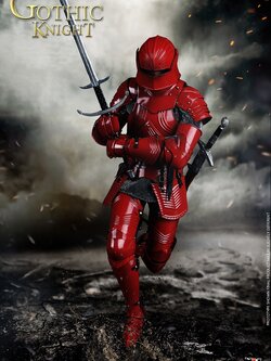 COOMODEL SE116 1/6 SUPERALLOY: SERIES OF EMPIRES - GOTHIC KNIGHT (RED SPECIAL EDITION)