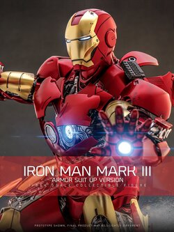 25/08/2568 Hot Toys MMS825D72 Iron Man - Iron Man Mark III (Armor Suit Up Version)