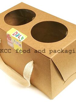 KB07 - กล่องคัพเค้ก + ฐาน + เชือก (10ใบ) - Ido