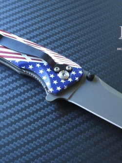 มีดพับ Stainless Steel ด้ามจับ USA.