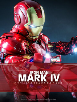 Hot Toys QS020 1/4 Iron Man 2 - Iron Man Mark IV