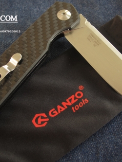 มีด Ganzo รุ่น FH11-CF D2 Steel Carbon Fiber Handle Scales.