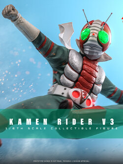 25/08/2568 Hot Toys TMS162 Kamen Rider V3 - Kamen Rider V3