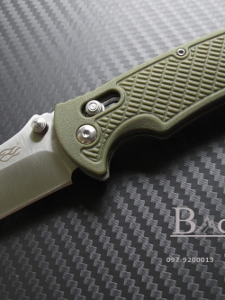 มีด Ganzo รุ่น F726M - GR Foldable Knife with Axis Lock / Clip - Army Green.
