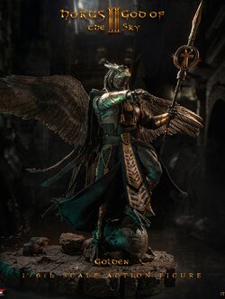 TBLeague PL2021-177A 1/6 Horus The God of Sky (Golden)