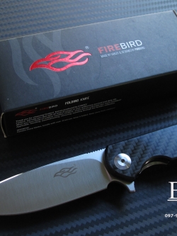 มีดพับ Ganzo กานโซ่ รุ่น FH41-CF D2 Steel ด้าม CARBON FIBER ของแท้ 100%