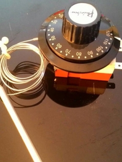 เทอร์โมสตัท RAINBOW TS-120-SB + น็อตกันน้ำ