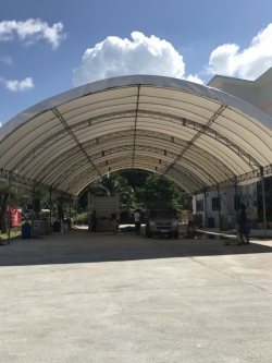 เต็นท์โดมขนาดใหญ่ กว้าง 13 เมตร เหมาะสำหรับงานแสดงสินค้า งานพิธีใหญ่ๆ