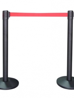 เสากั้นทางเดิน แบผ้าดึงกลับ 0608-013