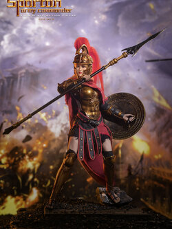 TBLeague PL2022-189A 1/6 Spartan Army Commander Golden