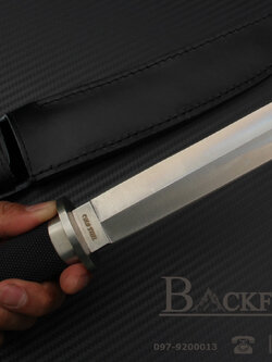 มีดใบตาย COLD STEEL MAGNUM TAI PAN ใบมีดสองคม (OME) AAA พร้อมซอง