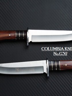 มีดพก COLUMBIA รุ่น G32 มีพกเรียบหรูพร้อมซองไนลอน ขนาด 12 นิ้ว