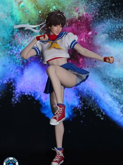 SUPER DUCK SET076 1/6 Fighting Girl Accessories Bag