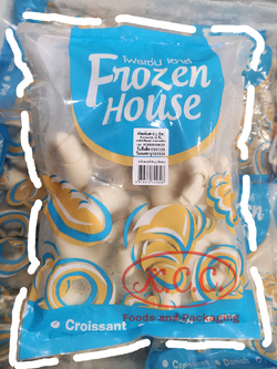 Frozen House - ครัวซองท์ หักขา (60กรัมx25ชิ้น)