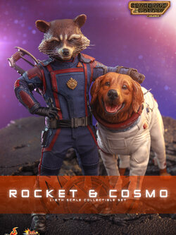 Hot Toys MMS708 1/6 Guardians of the Galaxy Vol. 3 - Rocket and Cosmo