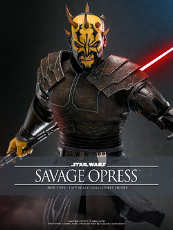 Hot Toys TMS136 Star Wars: The Clone Wars - Savage Opress