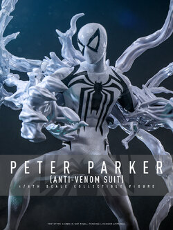 Hot Toys VGM69 Marvel's Spider-Man 2 - Peter Parker (Anti-Venom Suit)