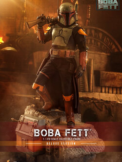 Hot Toys QS023 1/4 Star Wars: The Book Of Boba Fett - Boba Fett™ (Deluxe Version)