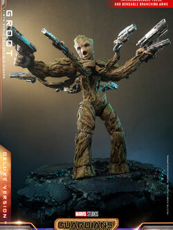Hot Toys MMS707 1/6 Guardians of the Galaxy Vol. 3 - Groot (Deluxe Version)