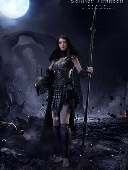 TBLeague PL2022-190A 1/6 Soldier Amazon (Black)