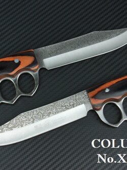 มีด COLUMBIA ใบตายการ์ดเหล็ก รุ่น XF69-1