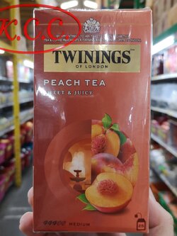 Twinings - Peach Tea (25ซอง)