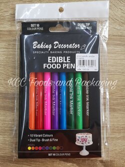 ปากกาทานได้ Edible Food Pen 10 สี