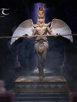 TBLeague PL2021-185B 1/6 Goddess of Magic - Aset (White)