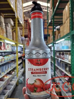 Tenju Strawberry สตรอเบอรี่ Syrup (1L.)